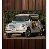 Металлическая табличка Fiat 600 Jolly